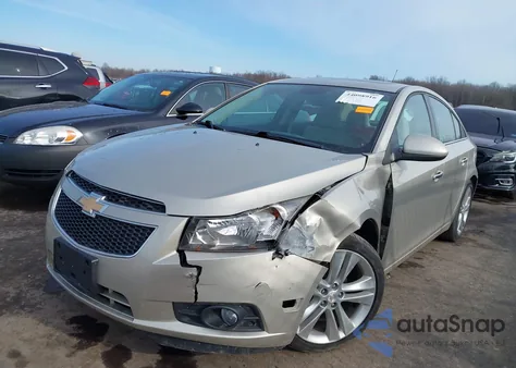 2013 Chevrolet Cruze Ltz из США, поврежденный, VIN 1G1PG5SB3D7312714